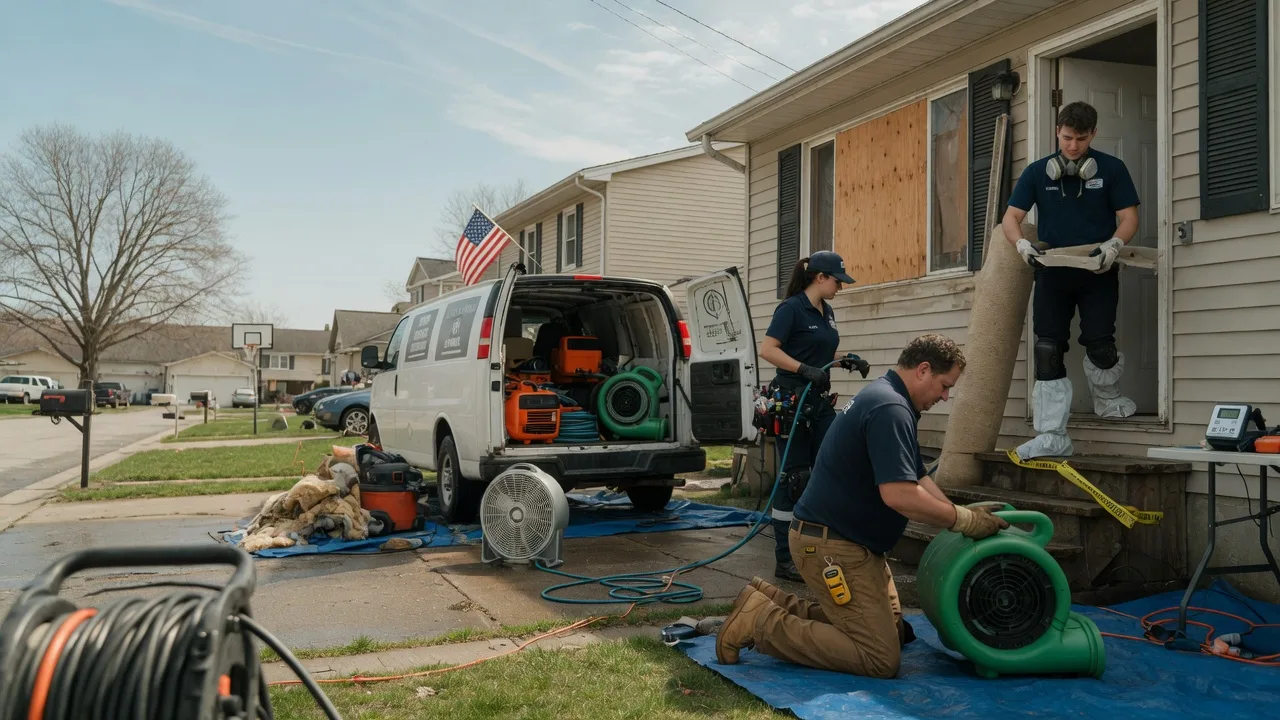 Water Damage Restoration in Lillie, LA near me